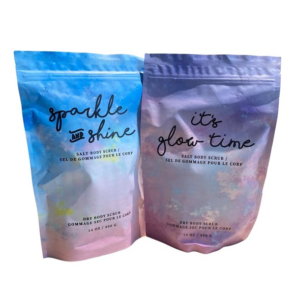 Dry Salt Body Scrub Set of 2 - Picture 2 of 5